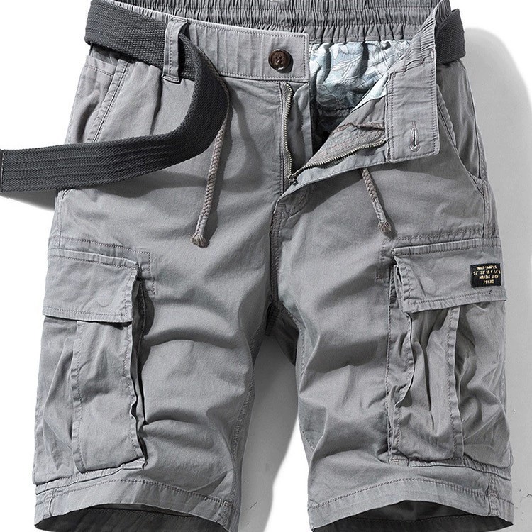 Men's Cargo Shorts with 6 Pockets for Travel Hiking - Model: 719903281524 - 图片 5