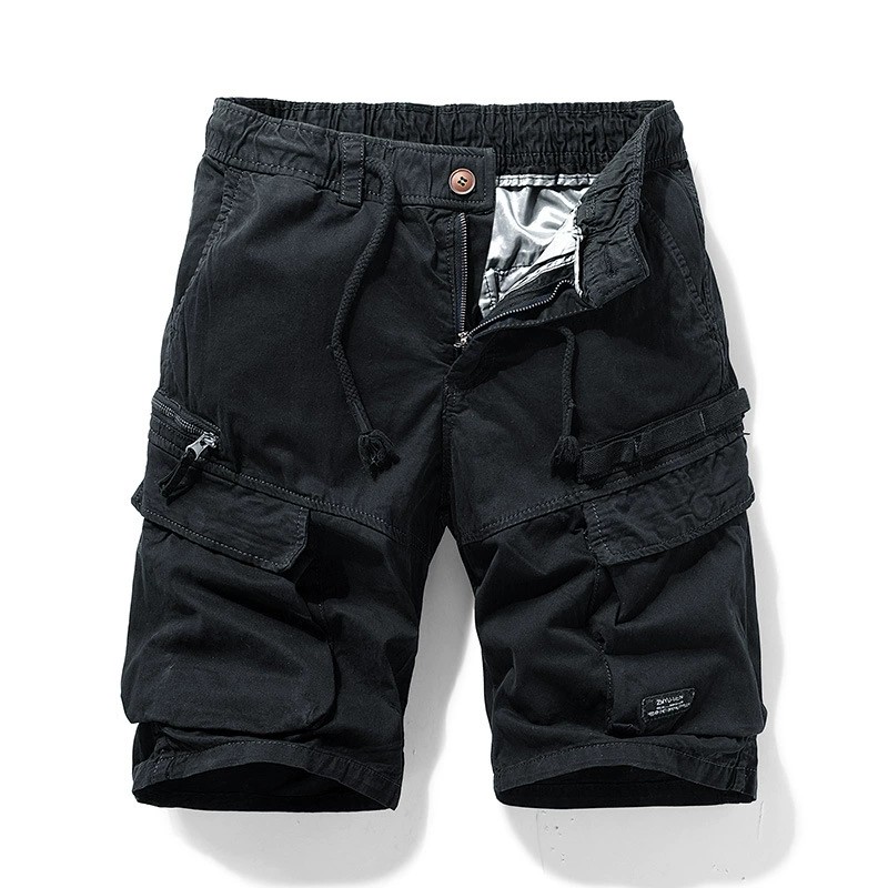 Men's Cargo Shorts for Summer Outdoor with Multi-Pockets - Model: 721303752541 - 图片 2