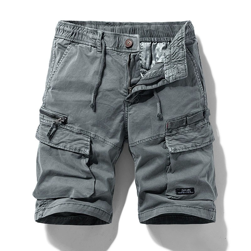 Men's Cargo Shorts for Summer Outdoor with Multi-Pockets - Model: 721303752541 - 图片 3