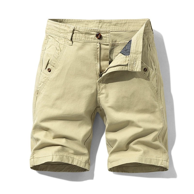 Men's Cargo Shorts for Summer Travel with Utility Pockets - Model: 716505224592