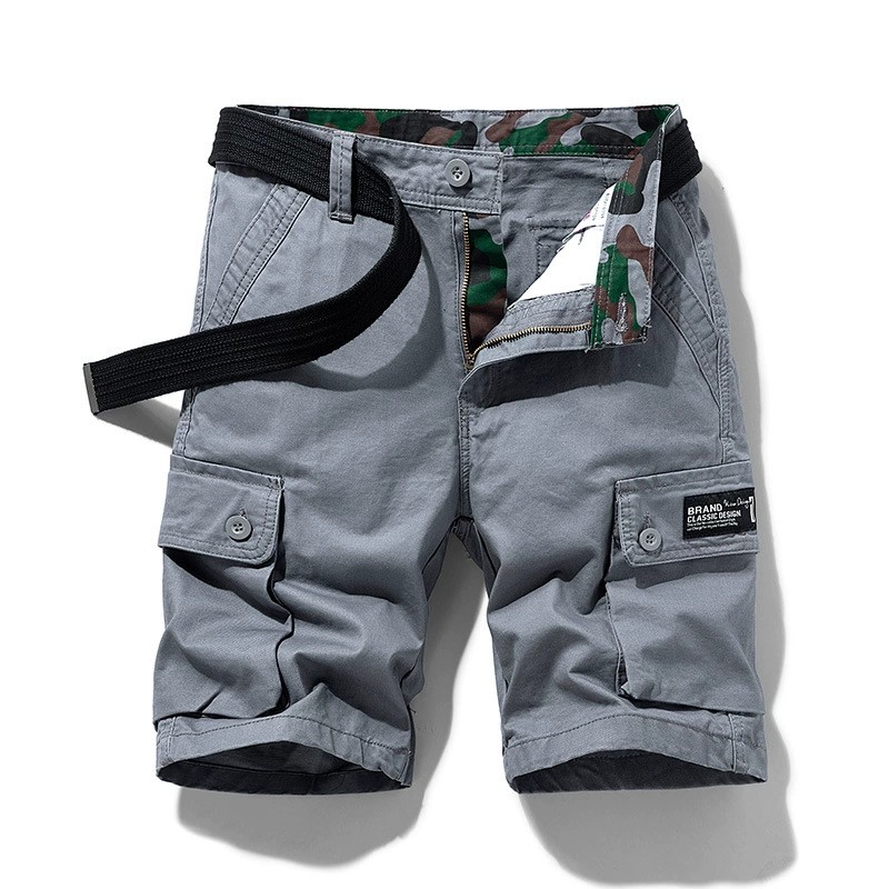Men's Cargo Shorts for Summer Hiking with 5-Pocket - Model: 720461878717 - 图片 2