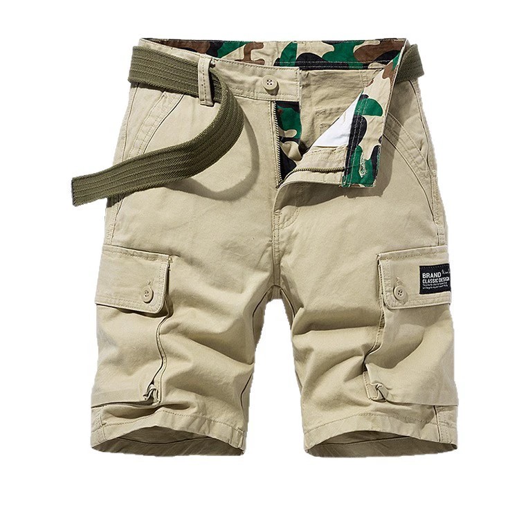 Men's Cargo Shorts for Summer Hiking with 5-Pocket - Model: 720461878717 - 图片 5