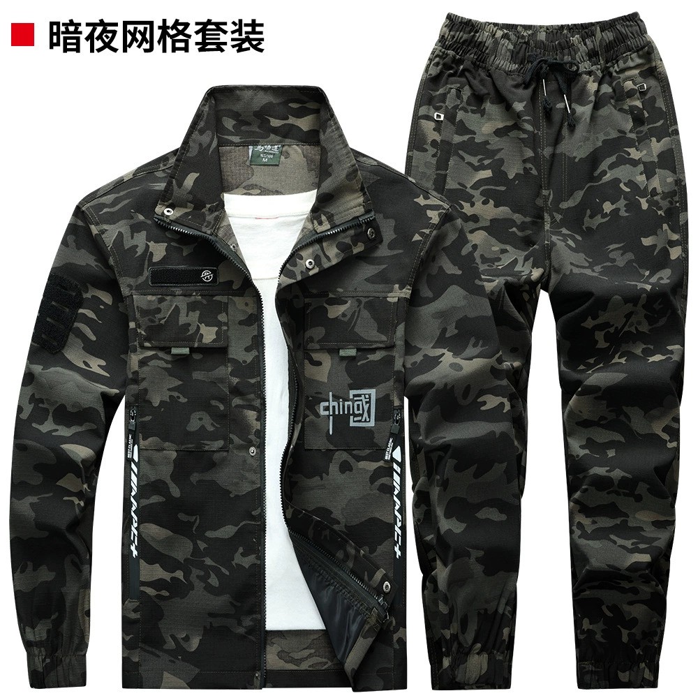 Outdoor Construction Workwear Jacket with Abrasion-Resistant Fabric for Men - Model: 925388994110 - 图片 6