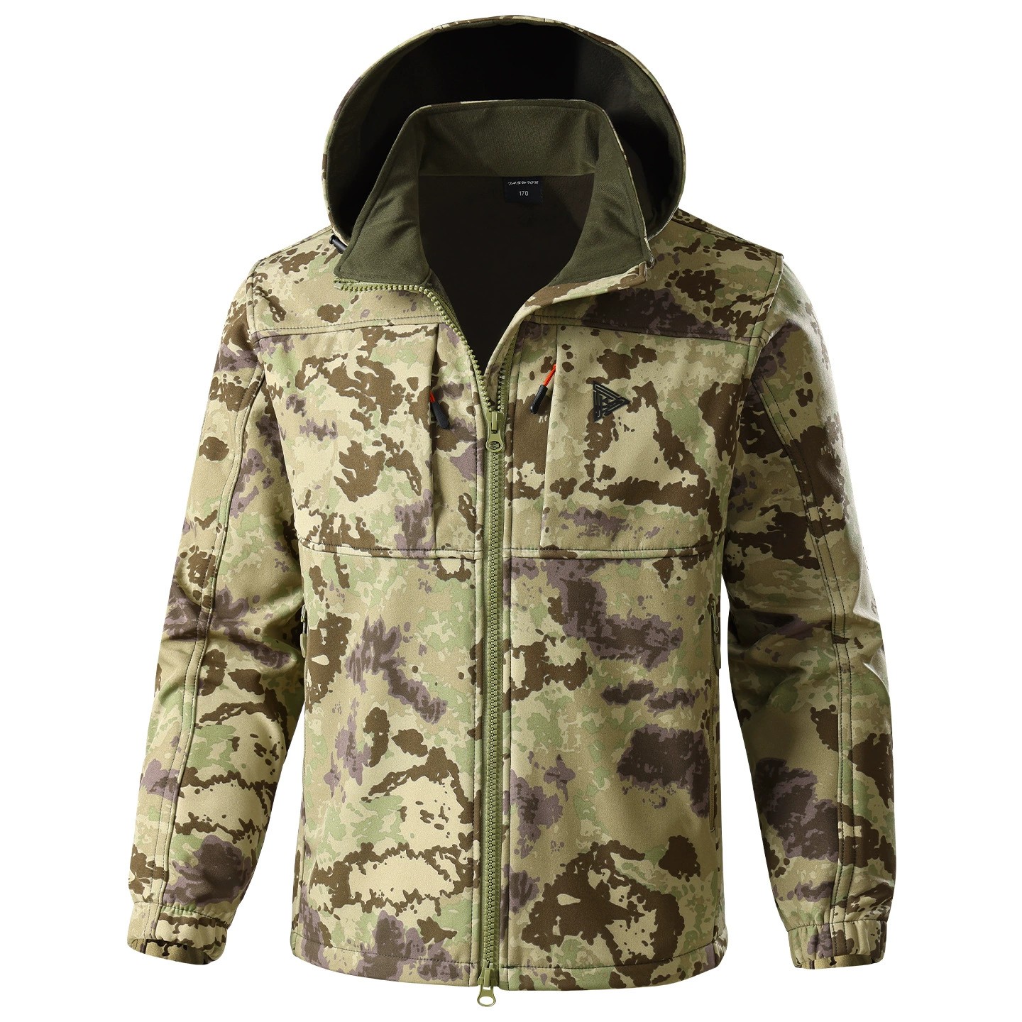 Men's Camouflage Fleece Jacket for Winter Work Labor Protection - Model: 1070602946280 - 图片 5