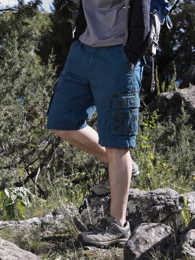 Men's Cargo Shorts for Casual Streetwear with Loose Fit - Model: 639217781323 - 图片 2