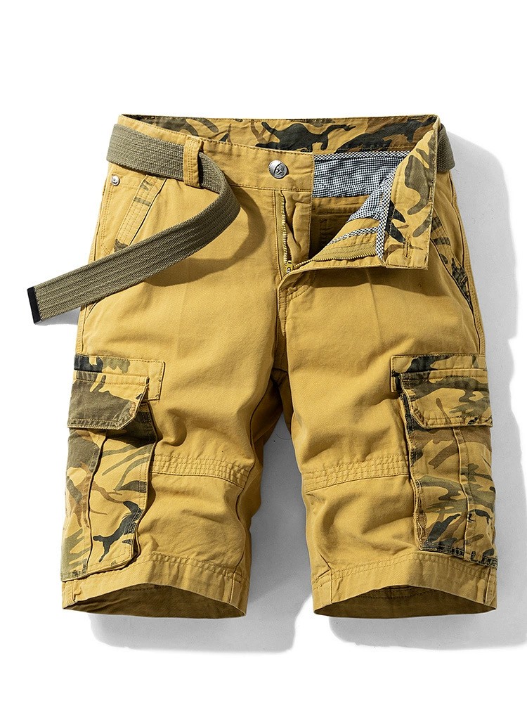 Men's Cargo Shorts for Casual Streetwear with Loose Fit - Model: 639217781323 - 图片 5