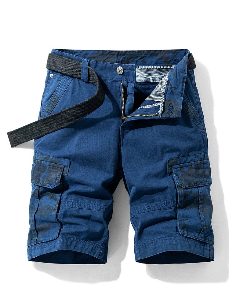 Men's Cargo Shorts for Casual Streetwear with Loose Fit - Model: 639217781323 - 图片 6