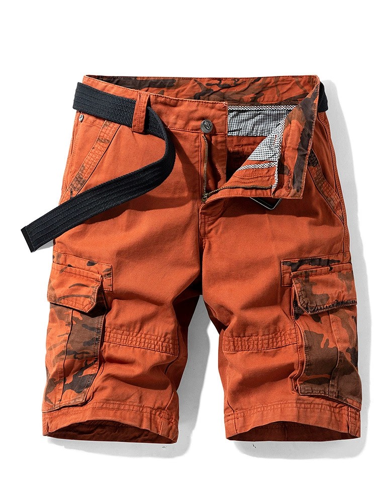 Men's Cargo Shorts for Casual Streetwear with Loose Fit - Model: 639217781323 - 图片 7