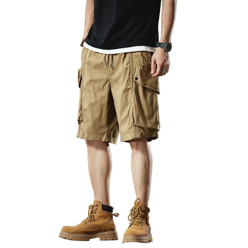 Men's Casual Retro Shorts for Summer Work and Outdoor - Model: 797132237762 - 图片 5