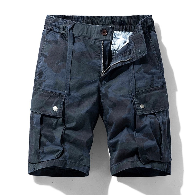 Camouflage Cargo Shorts for Men with Multi-Pockets for Sports - Model: 673567235317 - 图片 5