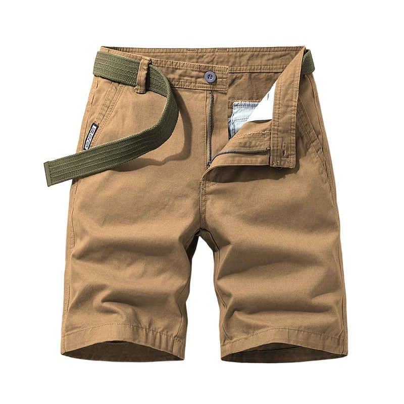 Men's Loose Fit Cargo Shorts for Summer Casual Wear - Model: 639687019708 - 图片 6
