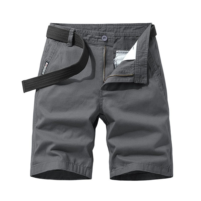 Men's Loose Fit Cargo Shorts for Summer Casual Wear - Model: 639687019708 - 图片 7