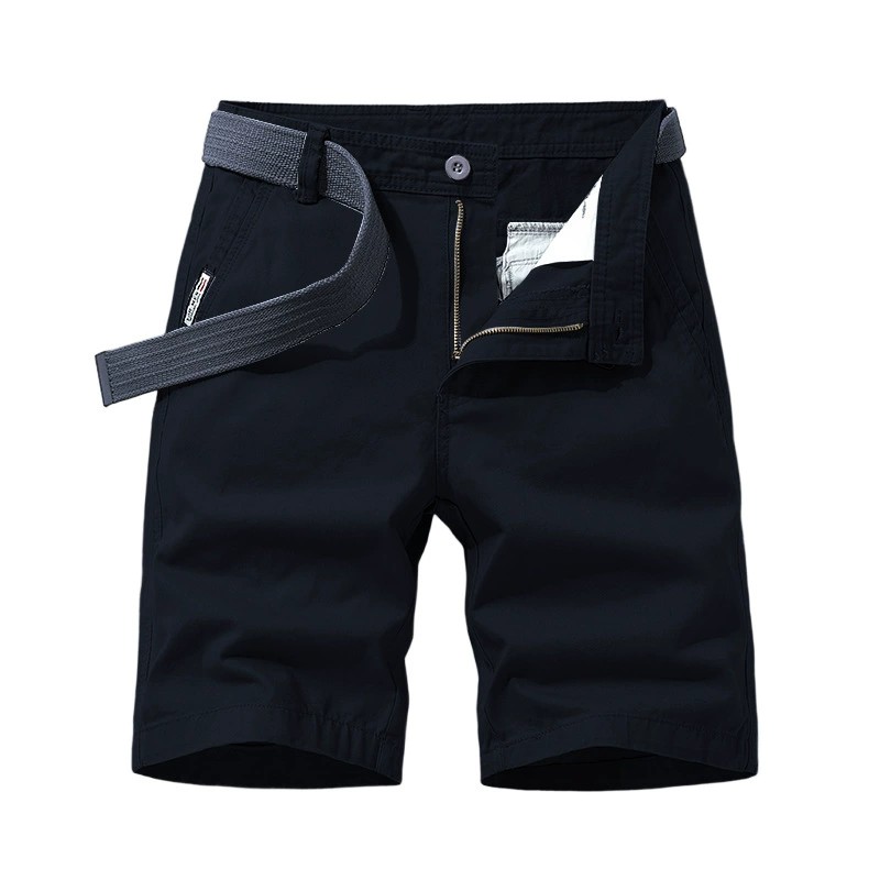 Men's Loose Fit Cargo Shorts for Summer Casual Wear - Model: 639687019708 - 图片 10