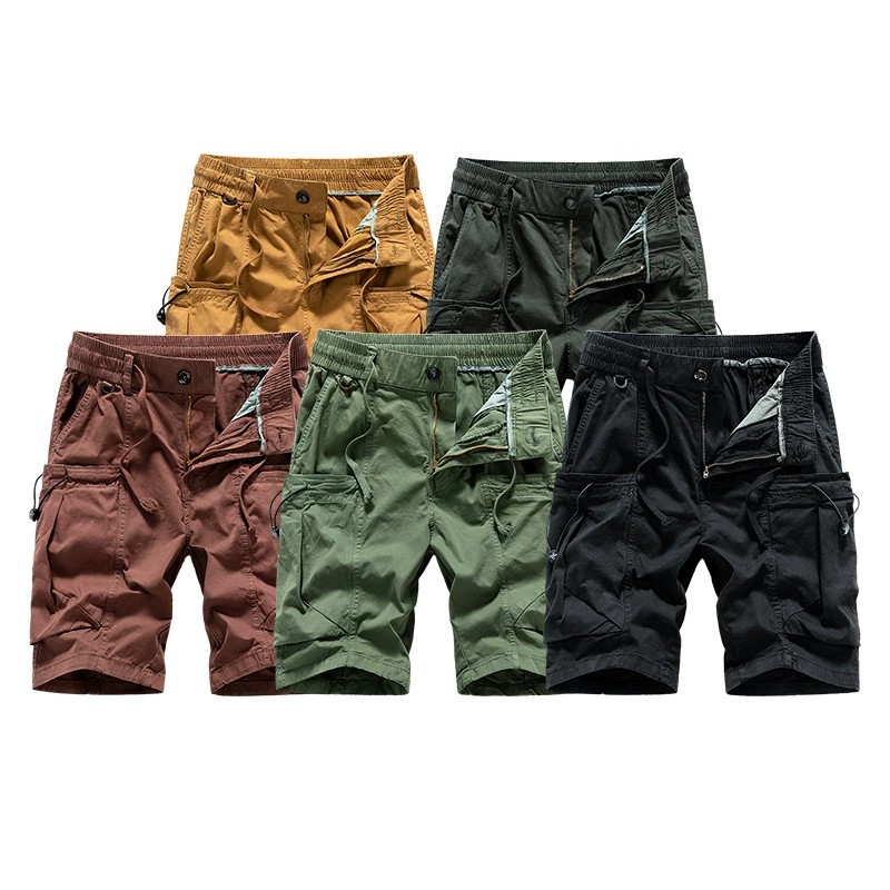 Men's Relaxed Fit Shorts for Outdoor Sports and Work - Model: 801001308646 - 图片 5