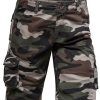 Outdoor Training Cargo Pants for Men, Camo Multi-Pocket Casual - Model: 889249382614