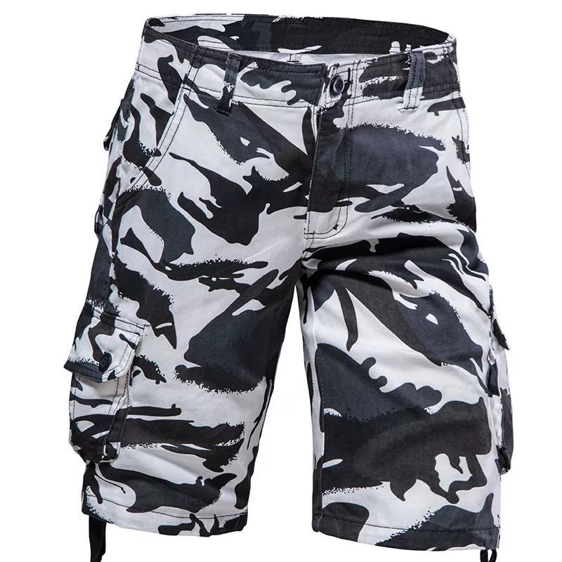 Outdoor Training Cargo Pants for Men, Camo Multi-Pocket Casual - Model: 889249382614 - 图片 8