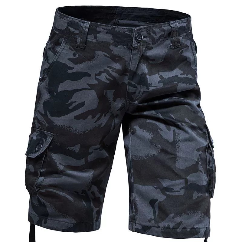 Outdoor Training Cargo Pants for Men, Camo Multi-Pocket Casual - Model: 889249382614 - 图片 9
