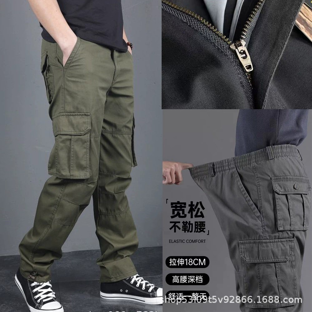 Men's Work Pants with Multi-Pocket for Construction Site - Model: 772667877933 - 图片 2