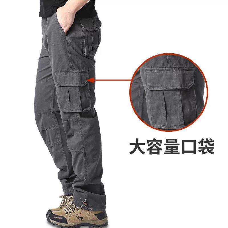 Men's Work Pants with Multi-Pocket for Construction Site - Model: 772667877933 - 图片 6