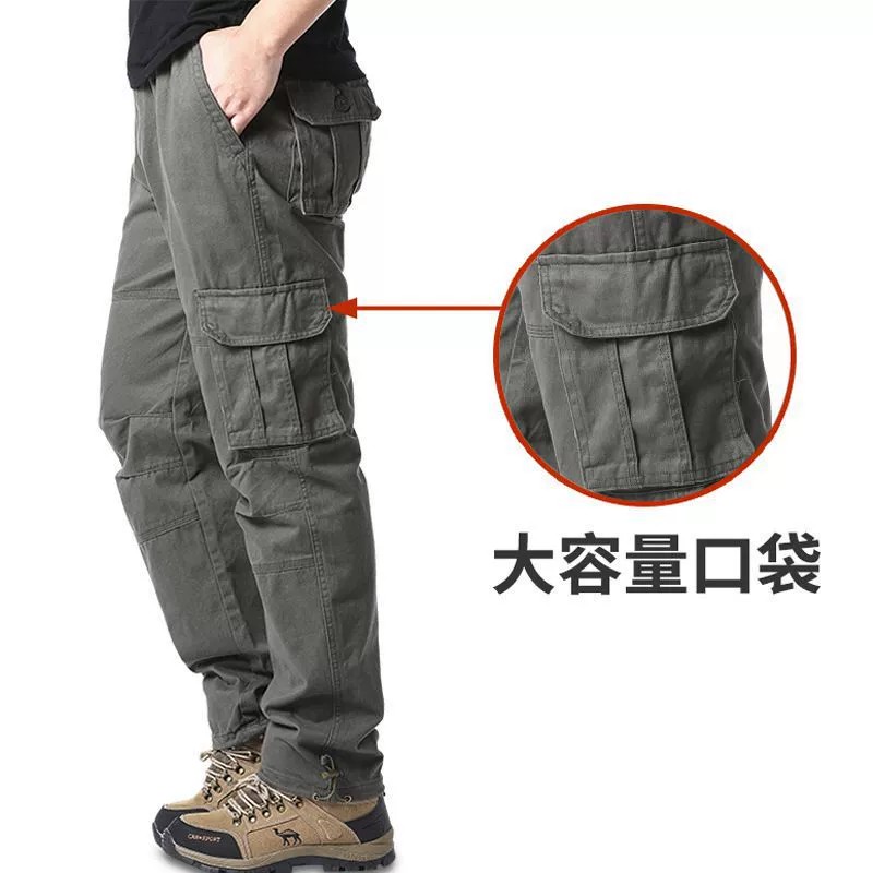 Men's Work Pants with Multi-Pocket for Construction Site - Model: 772667877933 - 图片 8