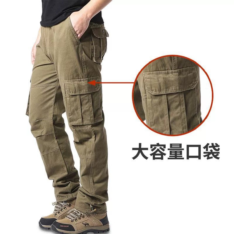Men's Work Pants with Multi-Pocket for Construction Site - Model: 772667877933 - 图片 9