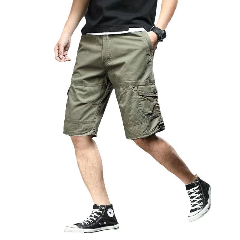 Men's Casual Cargo Shorts for Summer Sports, Beach, and Riding - Model: 799983783318 - 图片 5