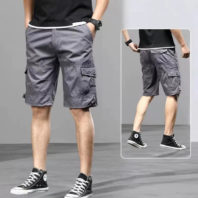 Men's Casual Cargo Shorts for Summer Sports, Beach, and Riding - Model: 799983783318 - 图片 6