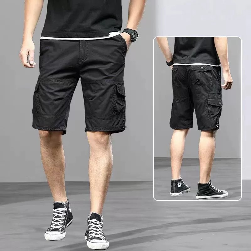 Men's Casual Cargo Shorts for Summer Sports, Beach, and Riding - Model: 799983783318 - 图片 7