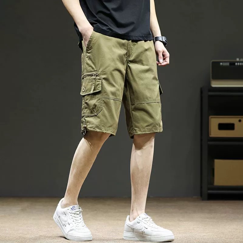 Men's Casual Cargo Shorts for Summer Sports, Beach, and Riding - Model: 799983783318 - 图片 9
