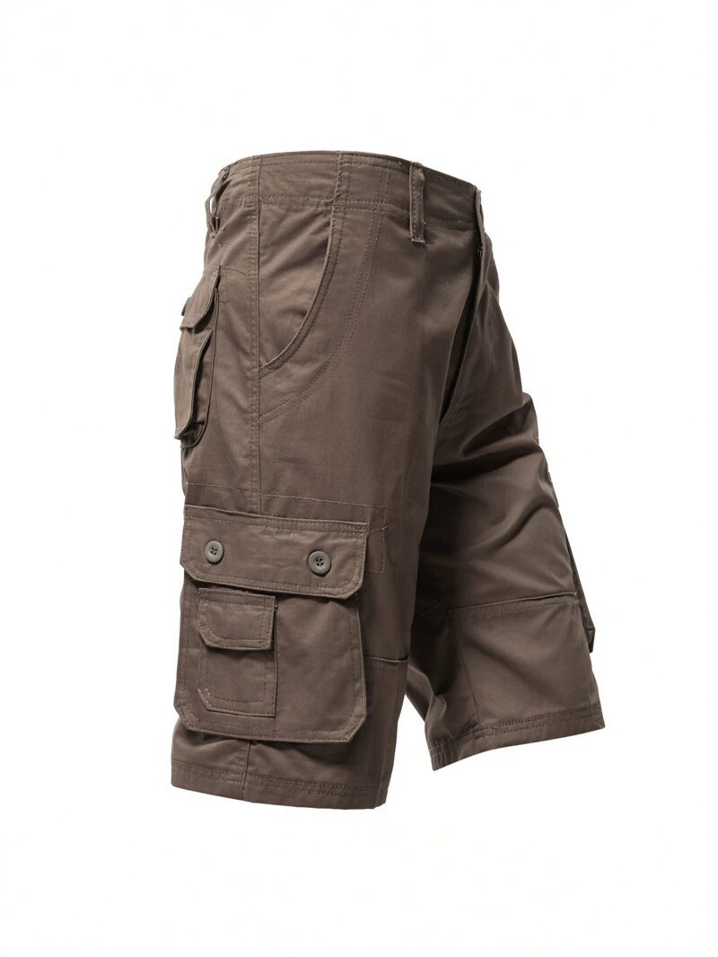 Men's Cargo Shorts Multi-Pocket for Outdoor Hiking Travel - Model: 1039132116093 - 图片 2