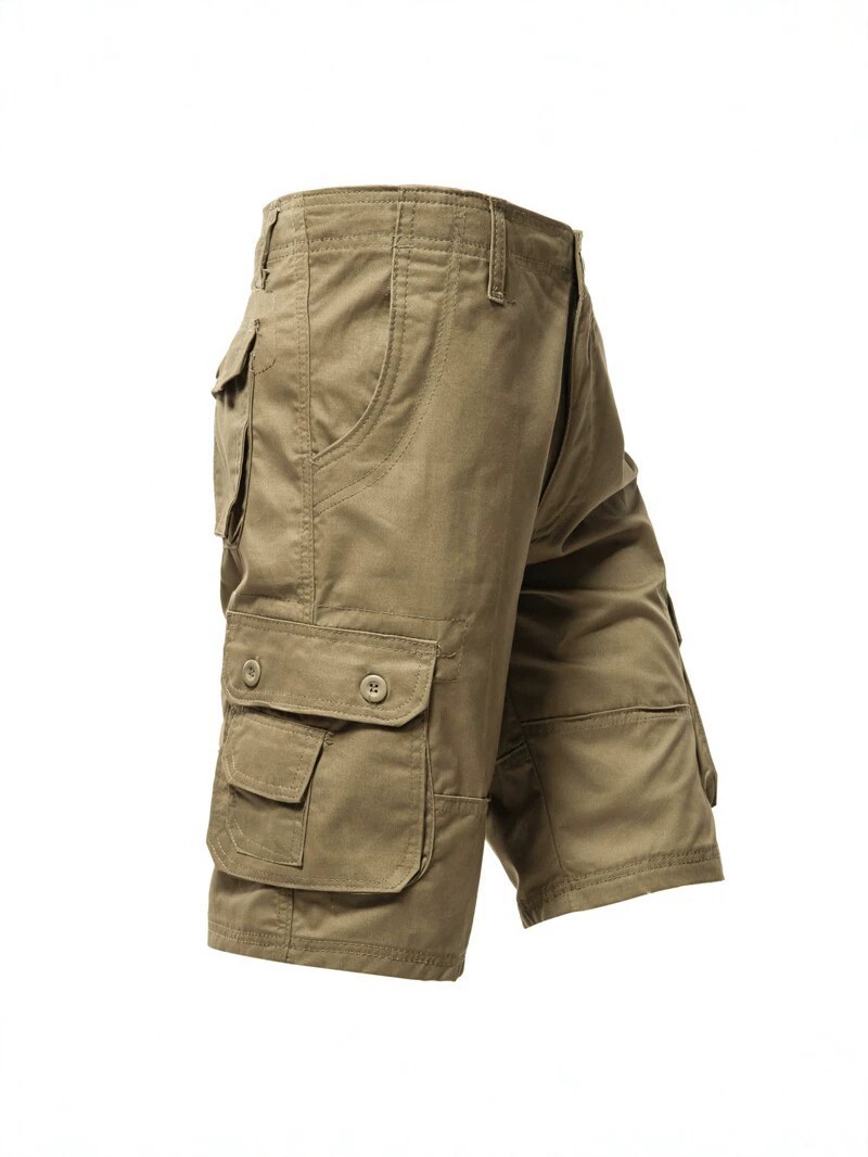 Men's Cargo Shorts Multi-Pocket for Outdoor Hiking Travel - Model: 1039132116093 - 图片 3
