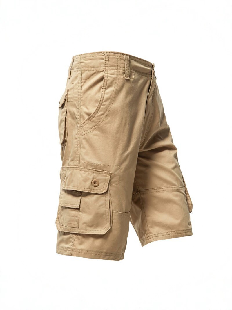 Men's Cargo Shorts Multi-Pocket for Outdoor Hiking Travel - Model: 1039132116093 - 图片 4