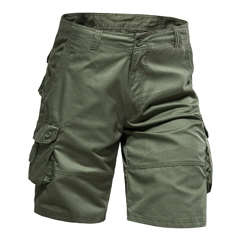 Men's Casual Cargo Shorts with Multi-Pockets for Outdoor Summer - Model: 914492937181 - 图片 5
