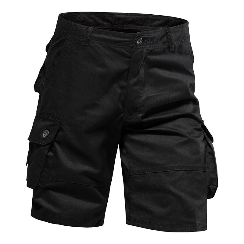 Men's Casual Cargo Shorts with Multi-Pockets for Outdoor Summer - Model: 914492937181 - 图片 7