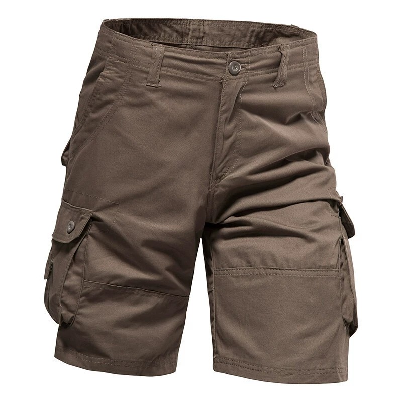 Men's Casual Cargo Shorts with Multi-Pockets for Outdoor Summer - Model: 914492937181 - 图片 10