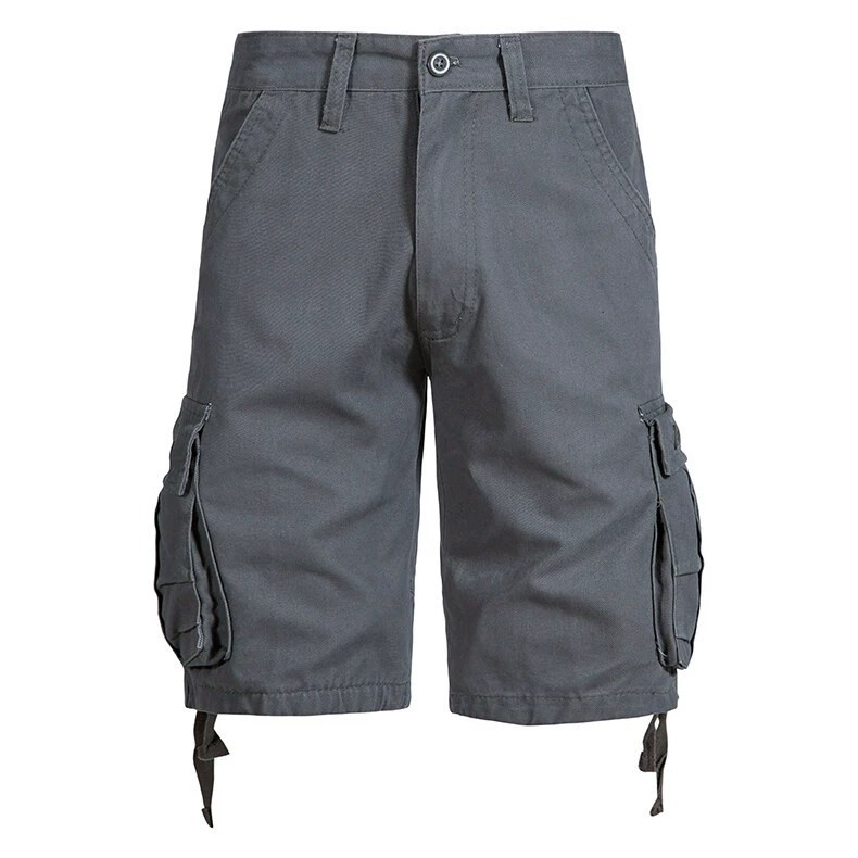 Men's Loose Cargo Shorts for Outdoor Hiking with Multi-Pockets - Model: 905753003151 - 图片 6