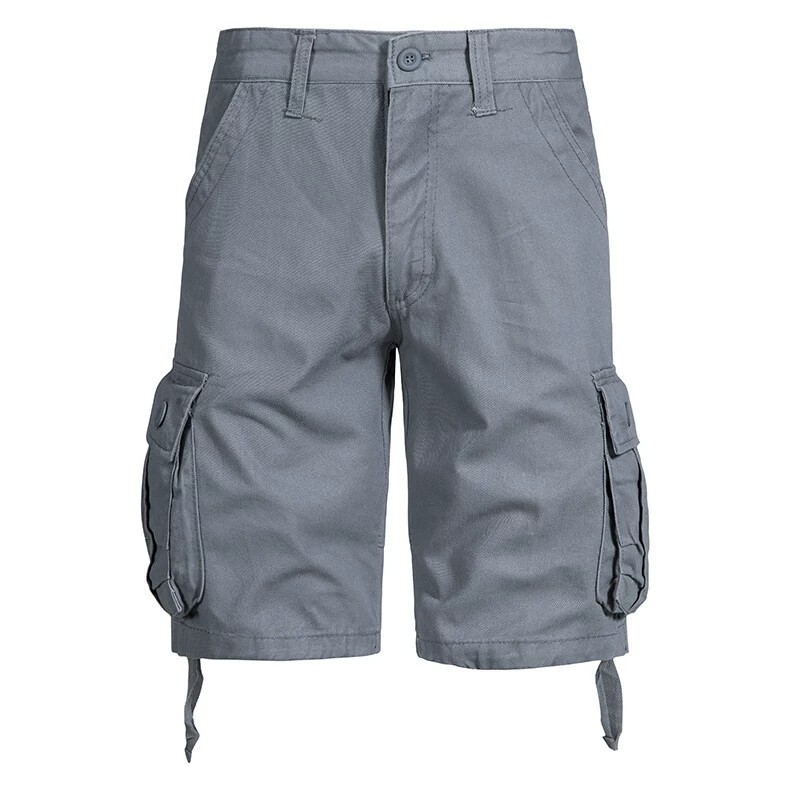 Men's Loose Cargo Shorts for Outdoor Hiking with Multi-Pockets - Model: 905753003151 - 图片 7