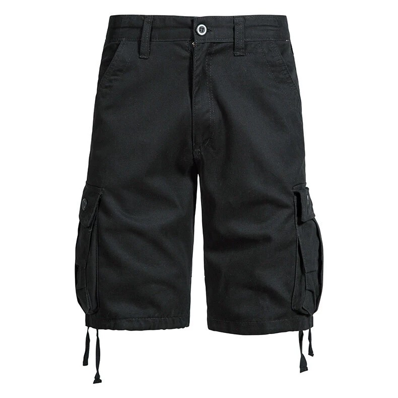 Men's Loose Cargo Shorts for Outdoor Hiking with Multi-Pockets - Model: 905753003151 - 图片 8