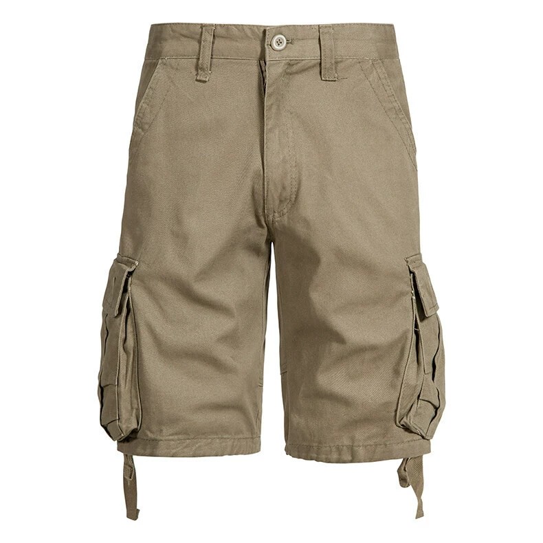 Men's Loose Cargo Shorts for Outdoor Hiking with Multi-Pockets - Model: 905753003151 - 图片 10