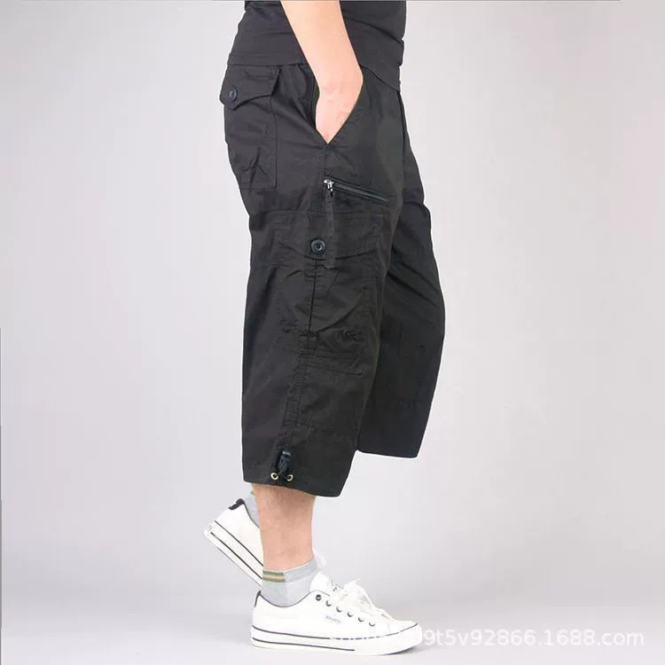 Men's Casual 3/4 Pants for Summer Hiking with 7 Pockets, Breathable Fabric - Model: 885003190256 - 图片 8