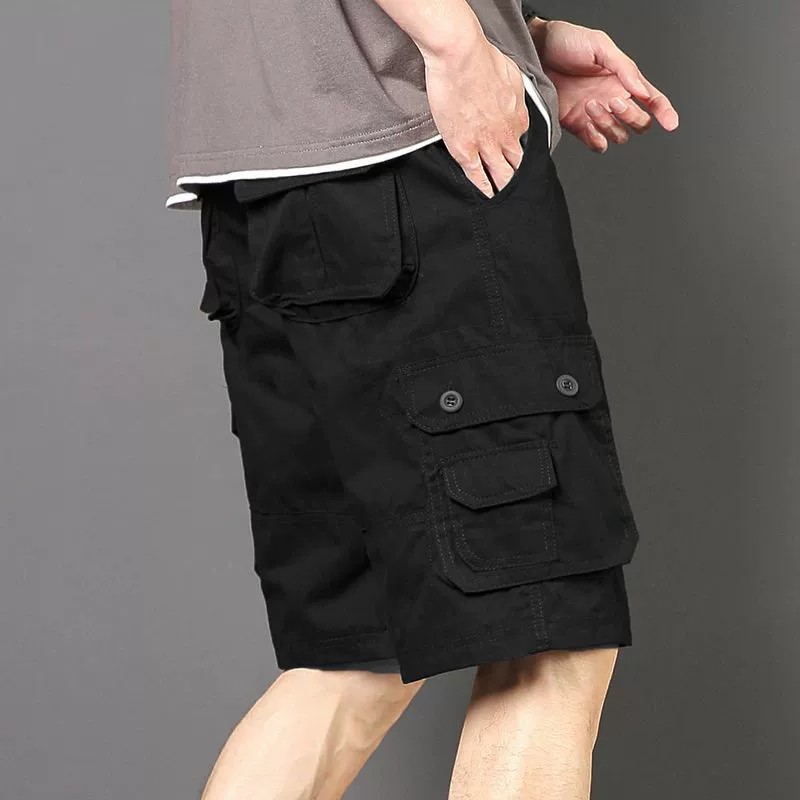 Breathable Summer Cargo Shorts for Men with Multi-Pockets - Model: 824577446380 - 图片 7