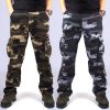 Men's Cargo Pants for Outdoor Sports with Multi-Pockets - Model: 777503766387