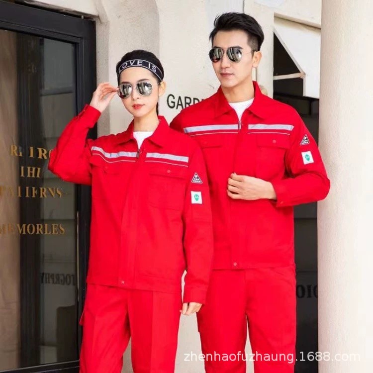 Electrician Petroleum Gas Station Wear-Resistant Work Uniform - Model: 683349289703 - 图片 8