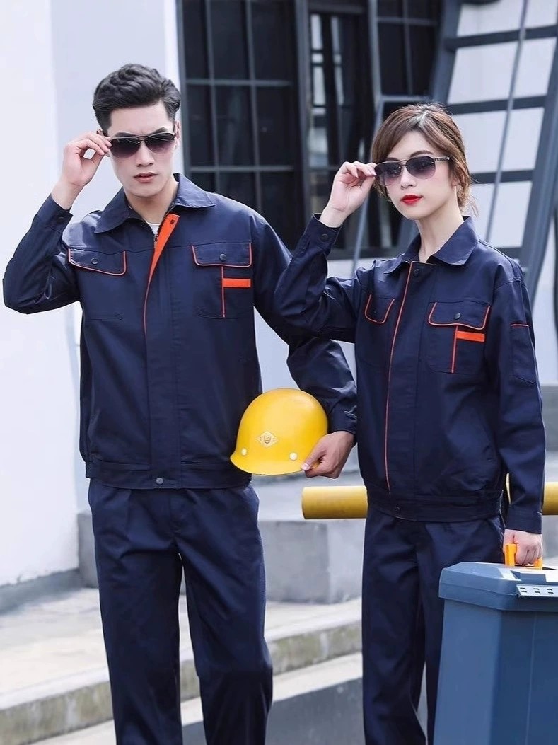 Factory Workshop Work Uniform Set for Auto Repair Dirt-Resistant - Model: 908236340172 - 图片 2