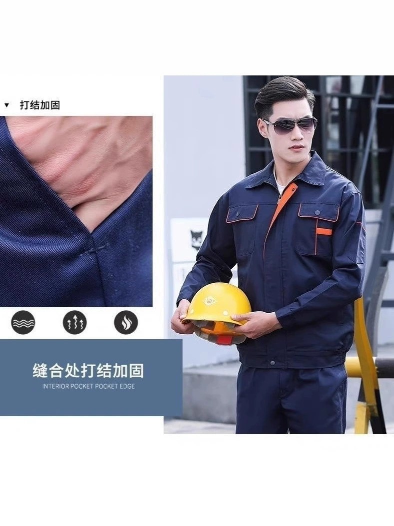 Factory Workshop Work Uniform Set for Auto Repair Dirt-Resistant - Model: 908236340172 - 图片 3