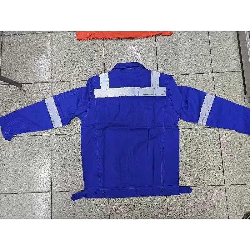 Men's Pure Cotton Work Shirt for Mechanic Welder Harbor Labor - Model: 856008620082 - 图片 4