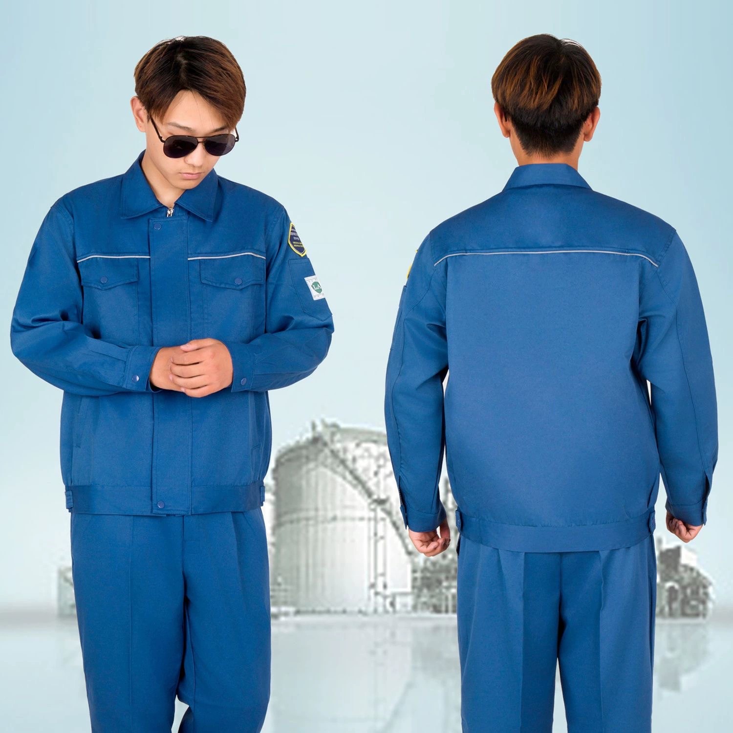 Corrosion-Resistant Lab Protection Suit for Electronics Chemical Use - Model: 890200722561 - 图片 7