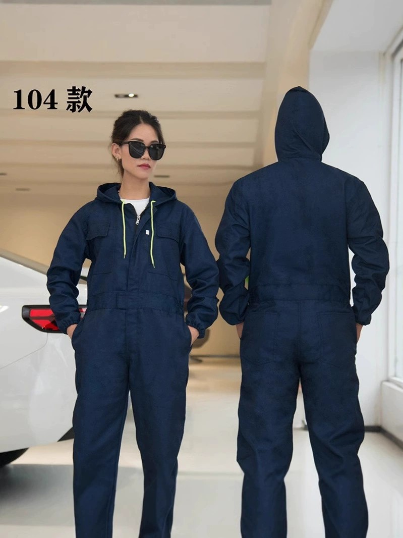 Reflective Denim Coverall for Welding Spray Painting Auto Mechanic Workwear - Model: 956030231298 - 图片 5