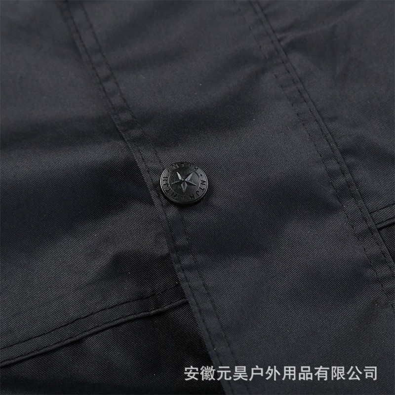 Long Reflective Raincoat for Emergency Patrol with High Visibility - Model: 838965049194 - 图片 3