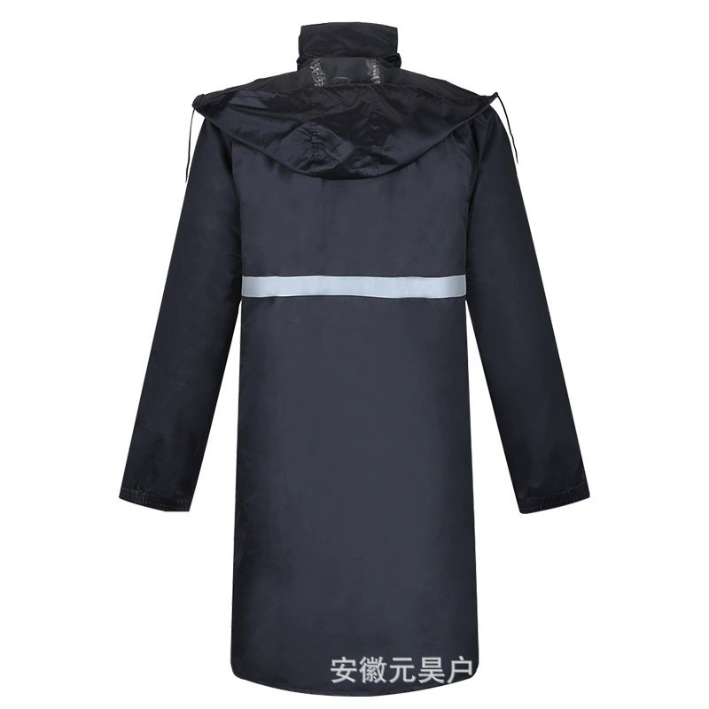 Long Reflective Raincoat for Emergency Patrol with High Visibility - Model: 838965049194 - 图片 4